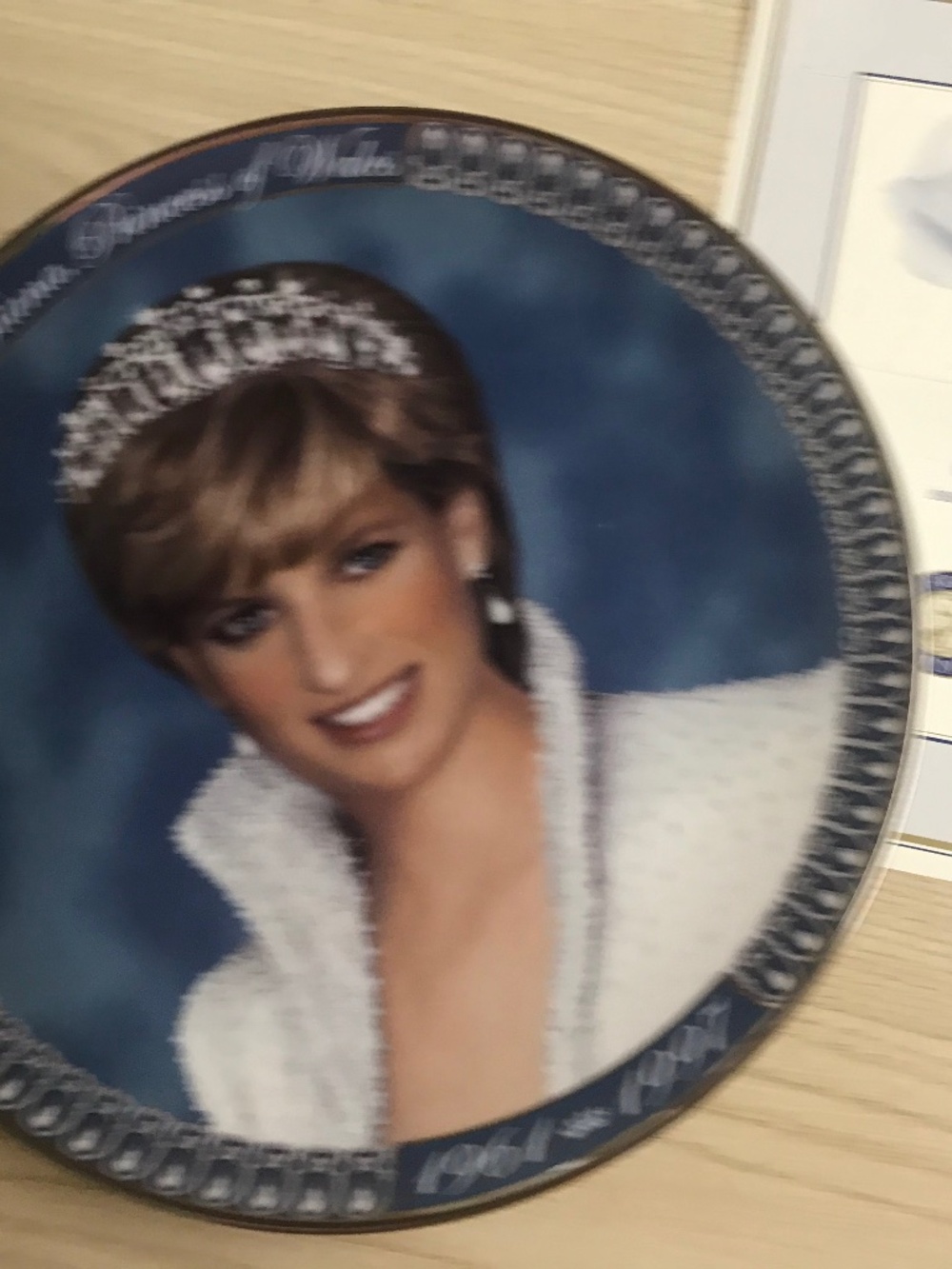Princess Diana Tribute Plate